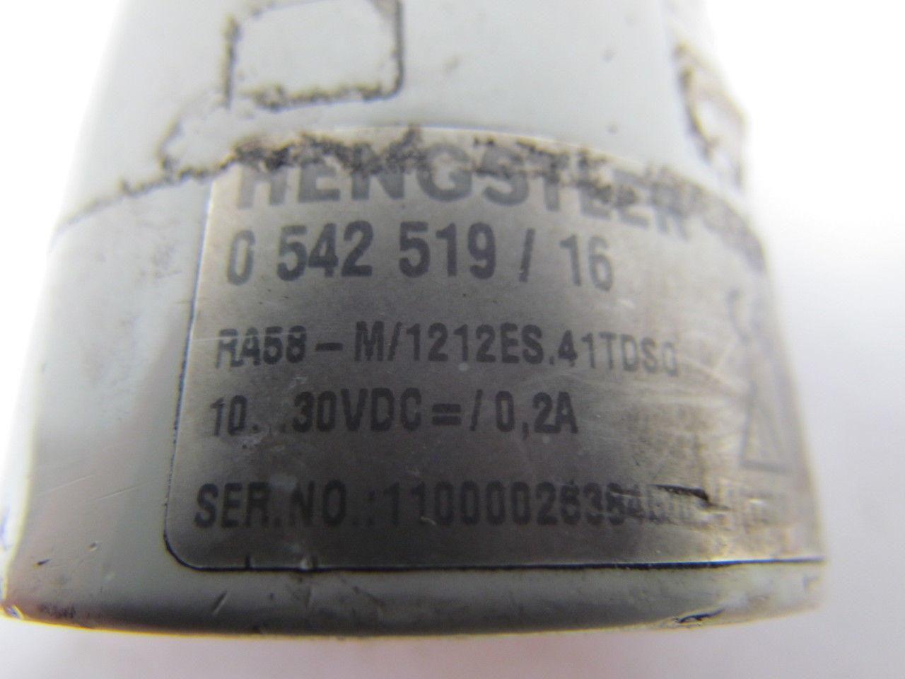 Hengstler 0-542-519/16 RA58-M/1212ES.41TDSG Rotary Encoder 12 Pin Plug 7/32"Dia