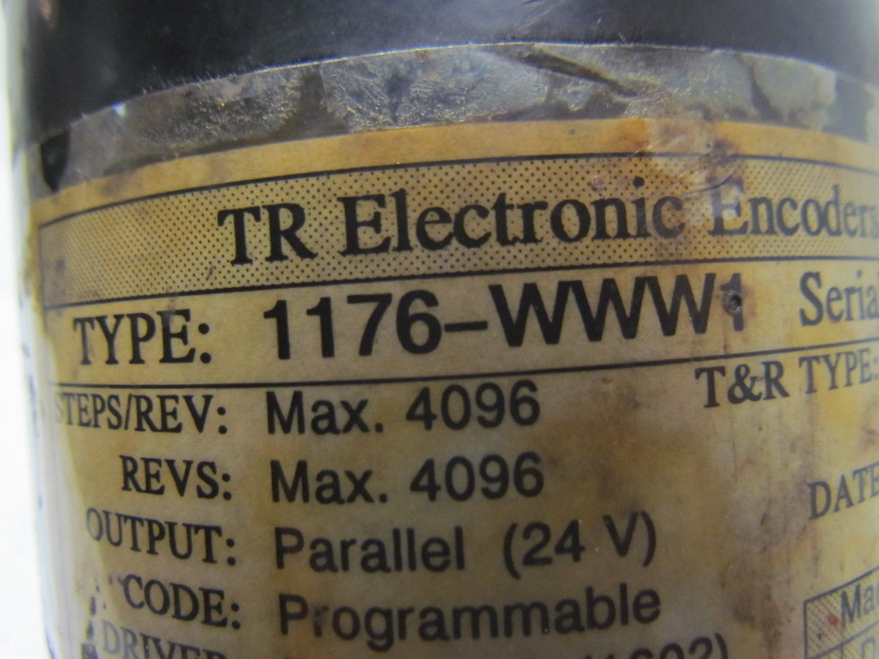TR Electronic 1176-WWW1 AE100M-UNI Absolute Encoder 1/2" Dia Shaft 11-27VDC