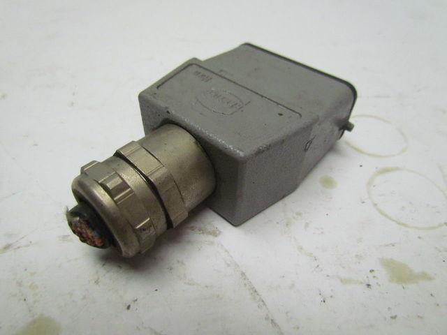 Harting O9200100440 Han 10A Top Entry Single Lever Hood Lot of 6