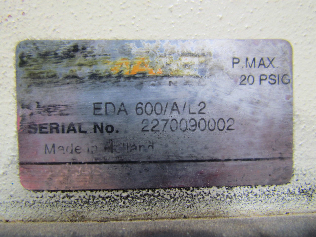 EL-O-Matic EDA 600/A/L2 Pneumatic Rack and Pinion Actuator