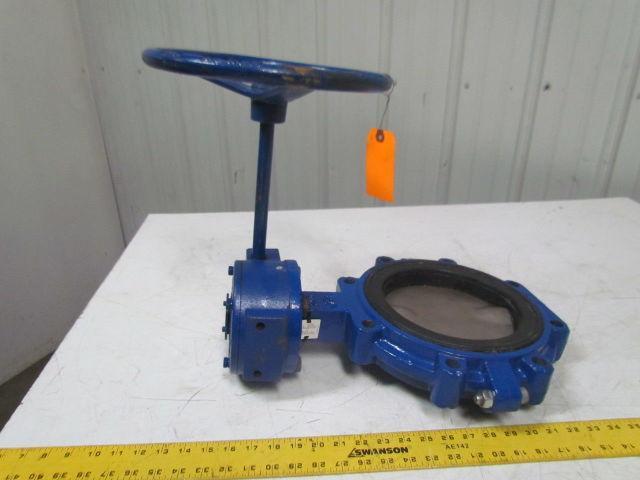 Keystone FIG. 920 8" Butterfly Valve 30:1 Ratio Gearbox Hand Wheel New