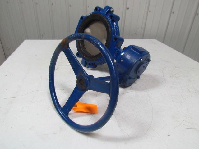 Keystone FIG. 920 8" Butterfly Valve 30:1 Ratio Gearbox Hand Wheel New