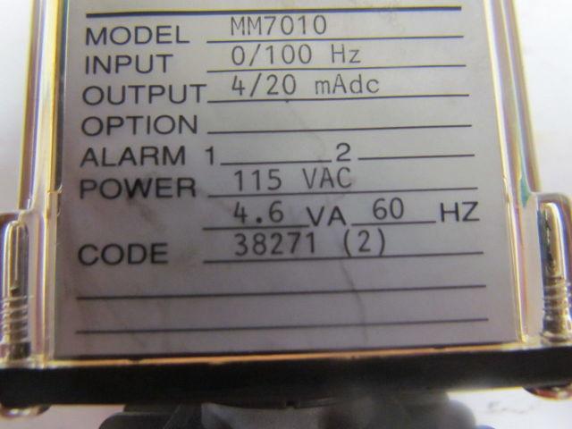 Wilkerson Instrument MM7010 Plug IN Mighty Module Relay W/Base