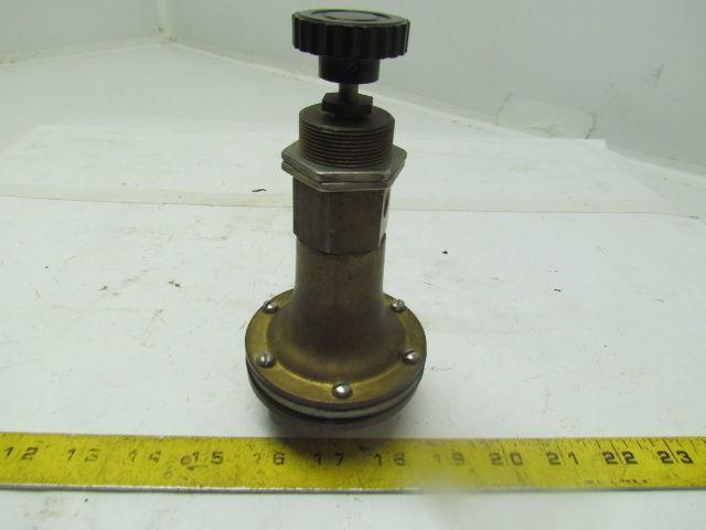 ITT Conoflow H20VT 0 30 Brass Pneumatic Air Regulator 1/4"npt