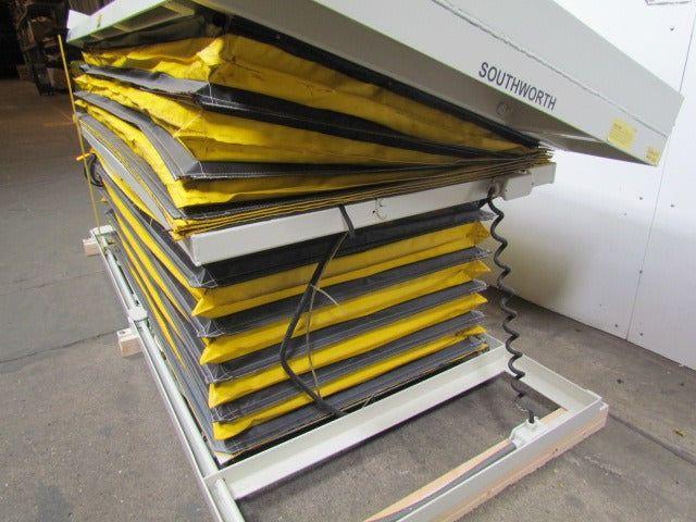 Southworth LSD5.24 Hydraulic Scissor Lift w/Tilting Table 46"x112" 5000 Lb Cap