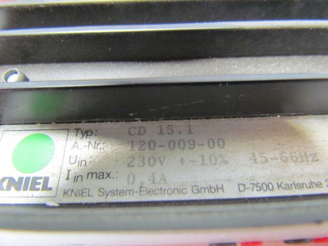 Kneil CD15.1 120-009-00 Linearly Regulated Power Supply 30W 230VAC