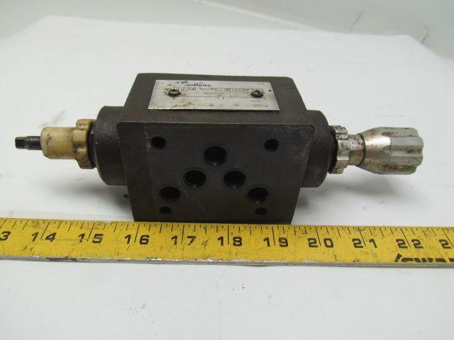 Western Fluidyne WFDGMFN5YA2WB2W41 Hydraulic control valve adjustable lot of 5