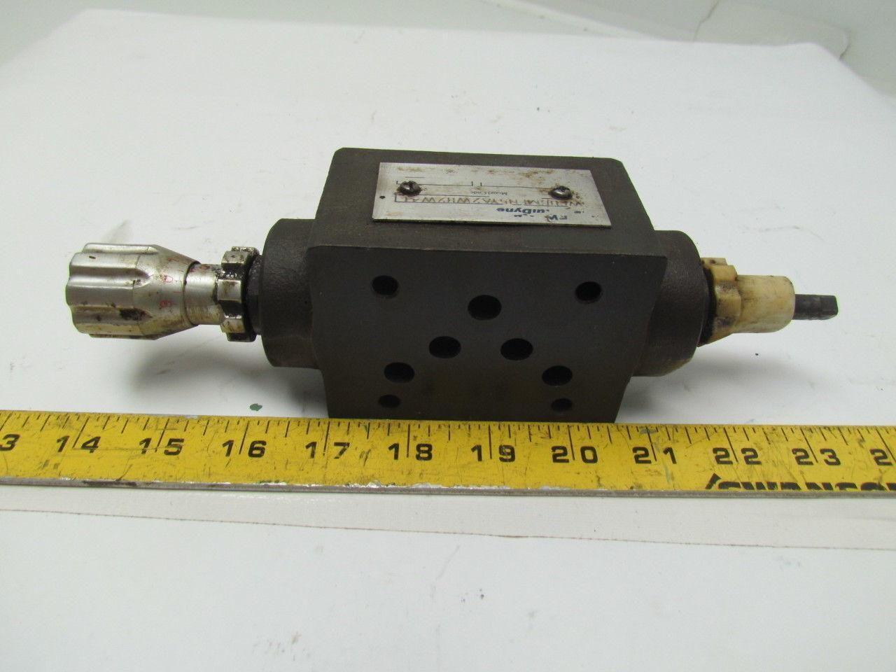 Western Fluidyne WFDGMFN5YA2WB2W41 Hydraulic control valve adjustable lot of 5