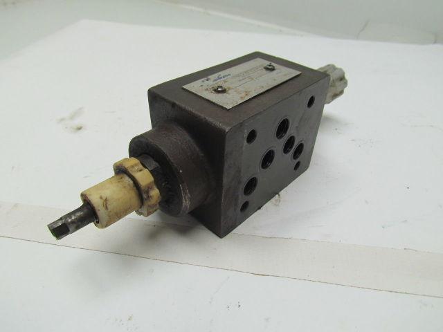 Western Fluidyne WFDGMFN5YA2WB2W41 Hydraulic control valve adjustable lot of 5