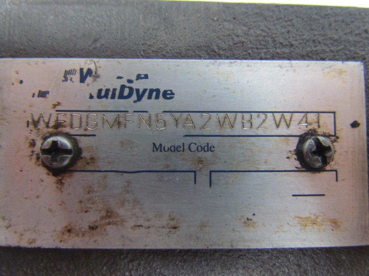 Western Fluidyne WFDGMFN5YA2WB2W41 Hydraulic control valve adjustable lot of 5