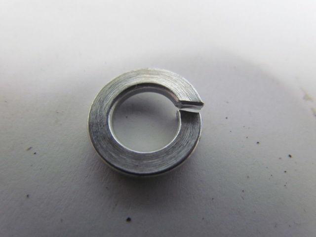 3/8" zinc plated split ring washer 1 lot of aprox 7500 pcs bulk pack
