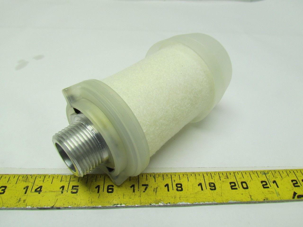 Arrow Pneumatics RQM80-8M Reclassifier Quiet System 1"NPT 6-1/4"L 3-5/16"Wide