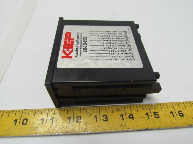 KEP PCA9-1-B-7 PC 9000 PLC Slave Display 6 Digit Digital Counter