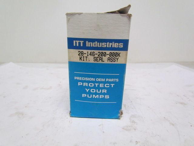 ITT Ind 28-146-200-000K Mechanical Seal For 1.629" Shaft Head OD 2.500" Pump