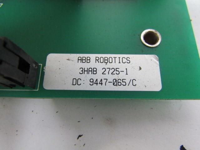 ABB Robotics 3HAB 2725-1 DC 9504-044 Relay Control Board