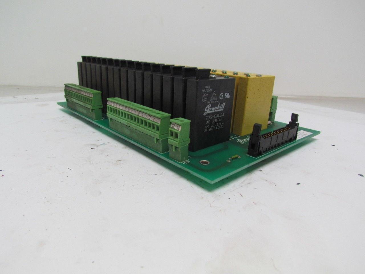 ABB Robotics 3HAB 2725-1 DC 9504-044 Relay Control Board