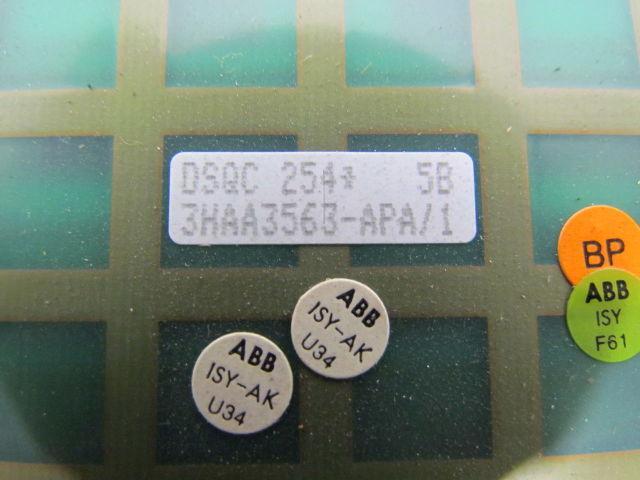 ABB Robotics 3HAA3563-APA/1 DSQC 254 5B Control System Backplane Circuit Board