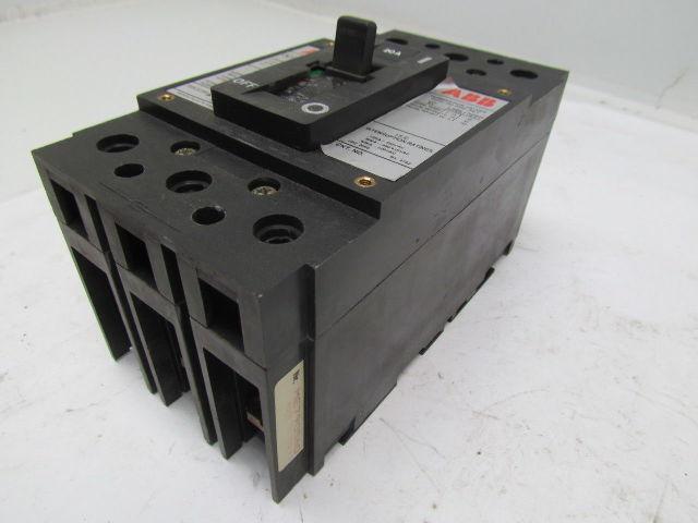 ABB UXAB 727131 R 103 3 Pole 20A Circuit Breaker 480VAC 500VDC