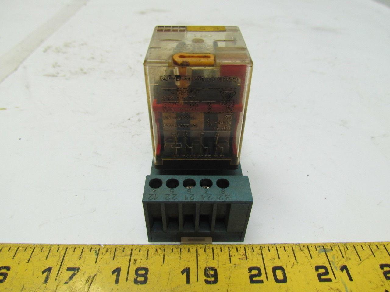 Specher Schuh CH1-3W-24VDC-MD 24V DC Relay W/Base