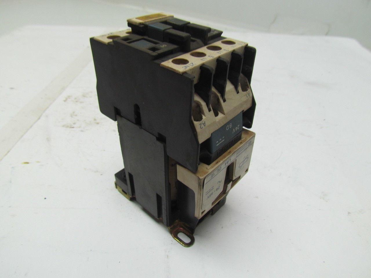Telemecanique LP1 D12 01 Contactor Relay Motor Starter 24V Coil