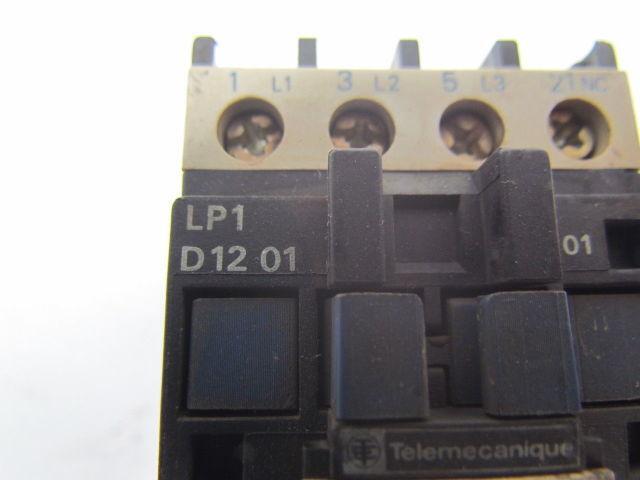 Telemecanique LP1 D12 01 Contactor Relay Motor Starter 24V Coil