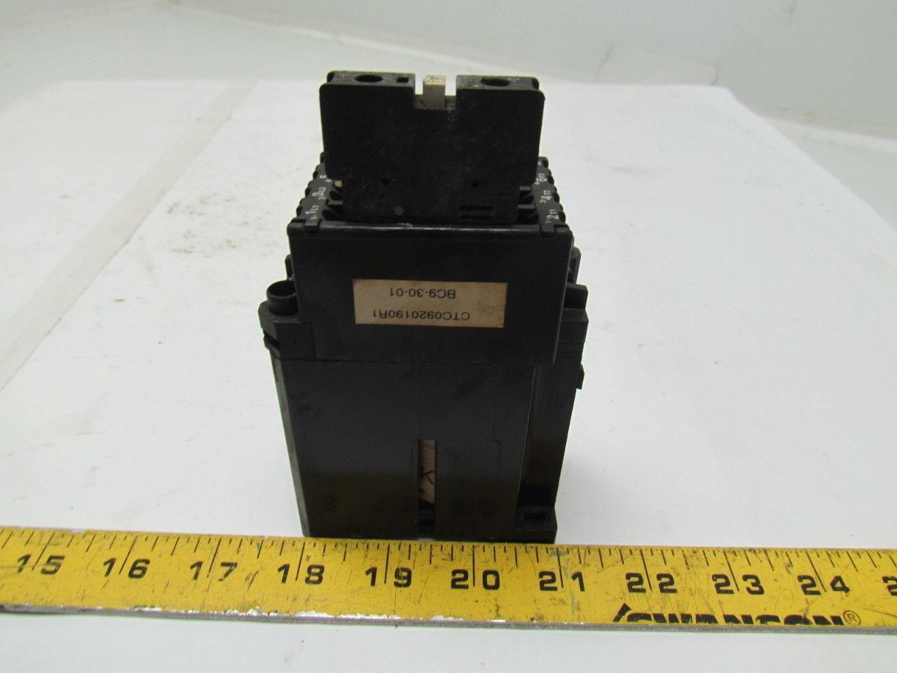ABB BC9-30-01 CA7 Contactor Relay Motor Starter W/Aux Contacts 24V Coil