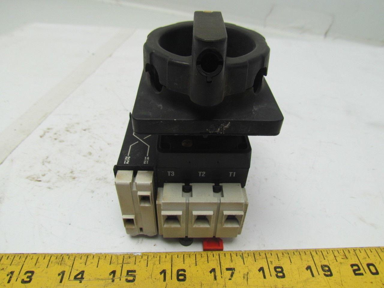 Square D 9421 VZ7 Series A Disconnect Switch Din Rail Mount
