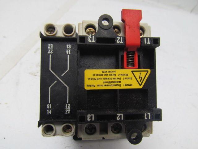 Square D 9421 VZ7 Series A Disconnect Switch Din Rail Mount