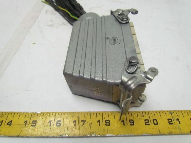 Amphenol C146 10A64 000,2 10A 250V Male Connector w/Housing Module Coupler