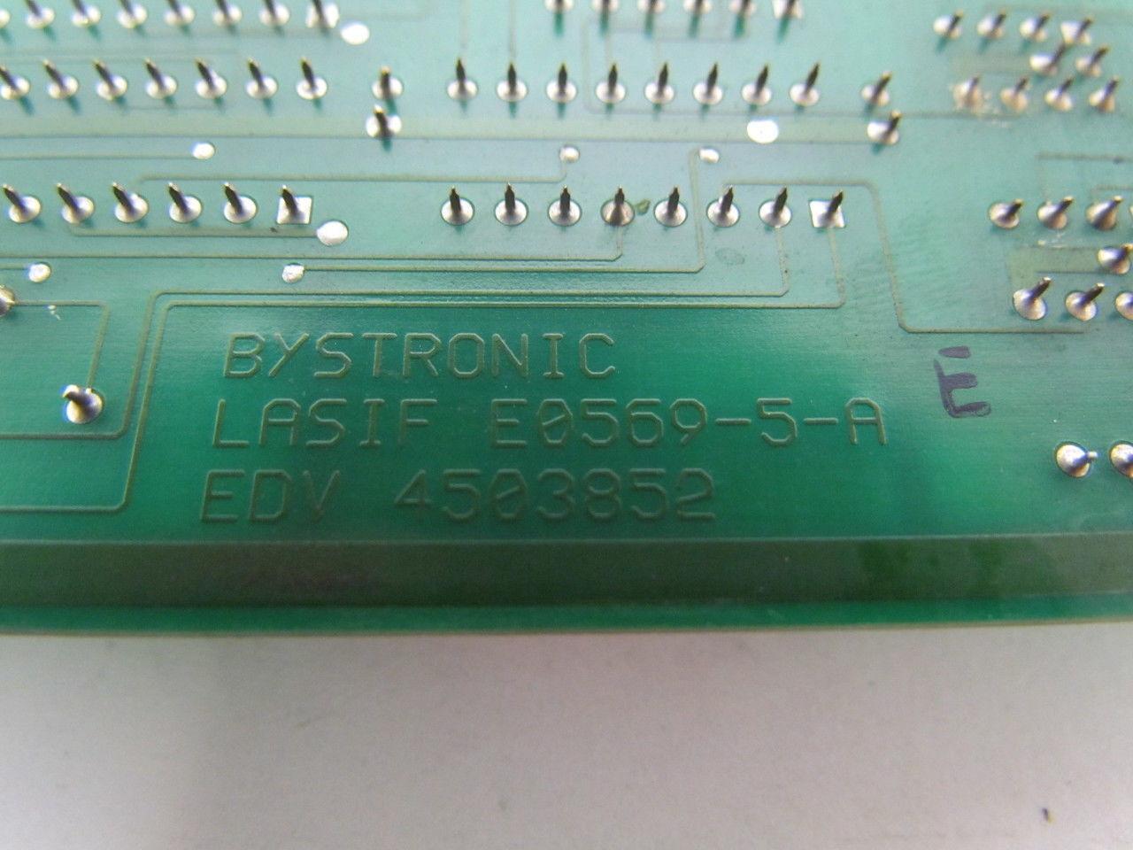 ByStronic E0569-5-A Circuit Control PC Board From BL1500DC
