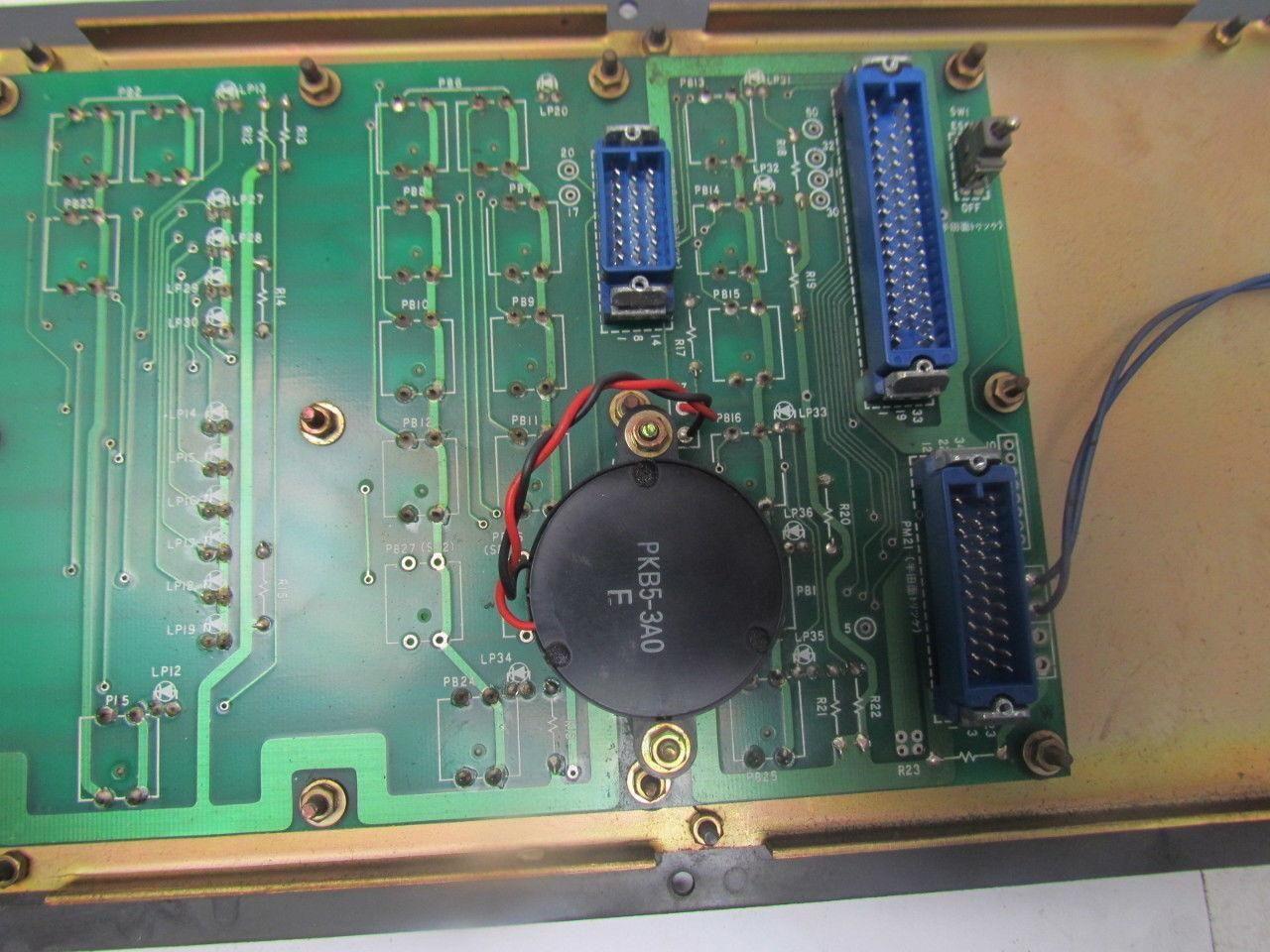 Wiedmann OYD-209A CNC Turret Press Operator Interface Panel