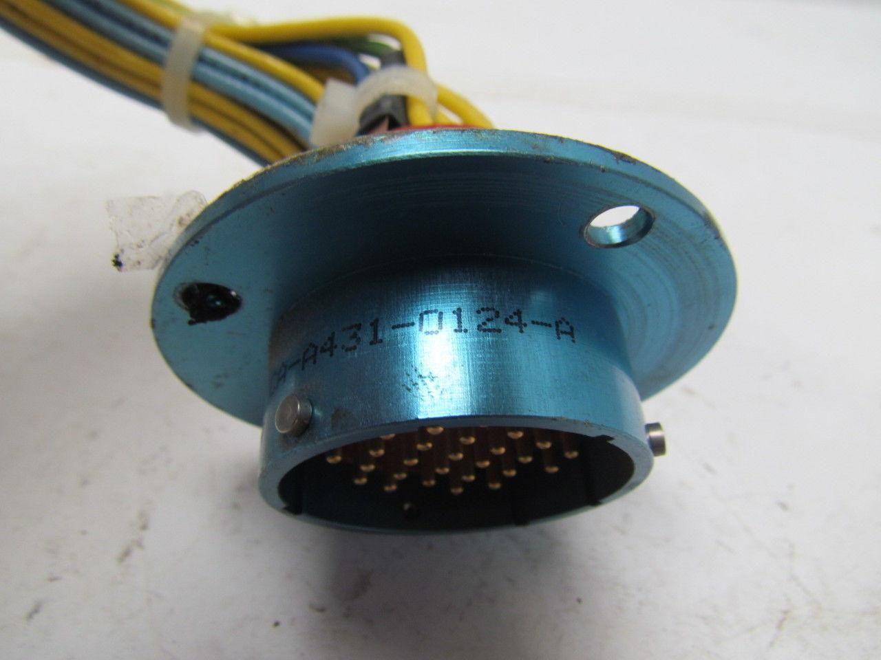 Amphenol CA-A431-0124-A Sine Connector Circular Connector Plug 31 Pin Male