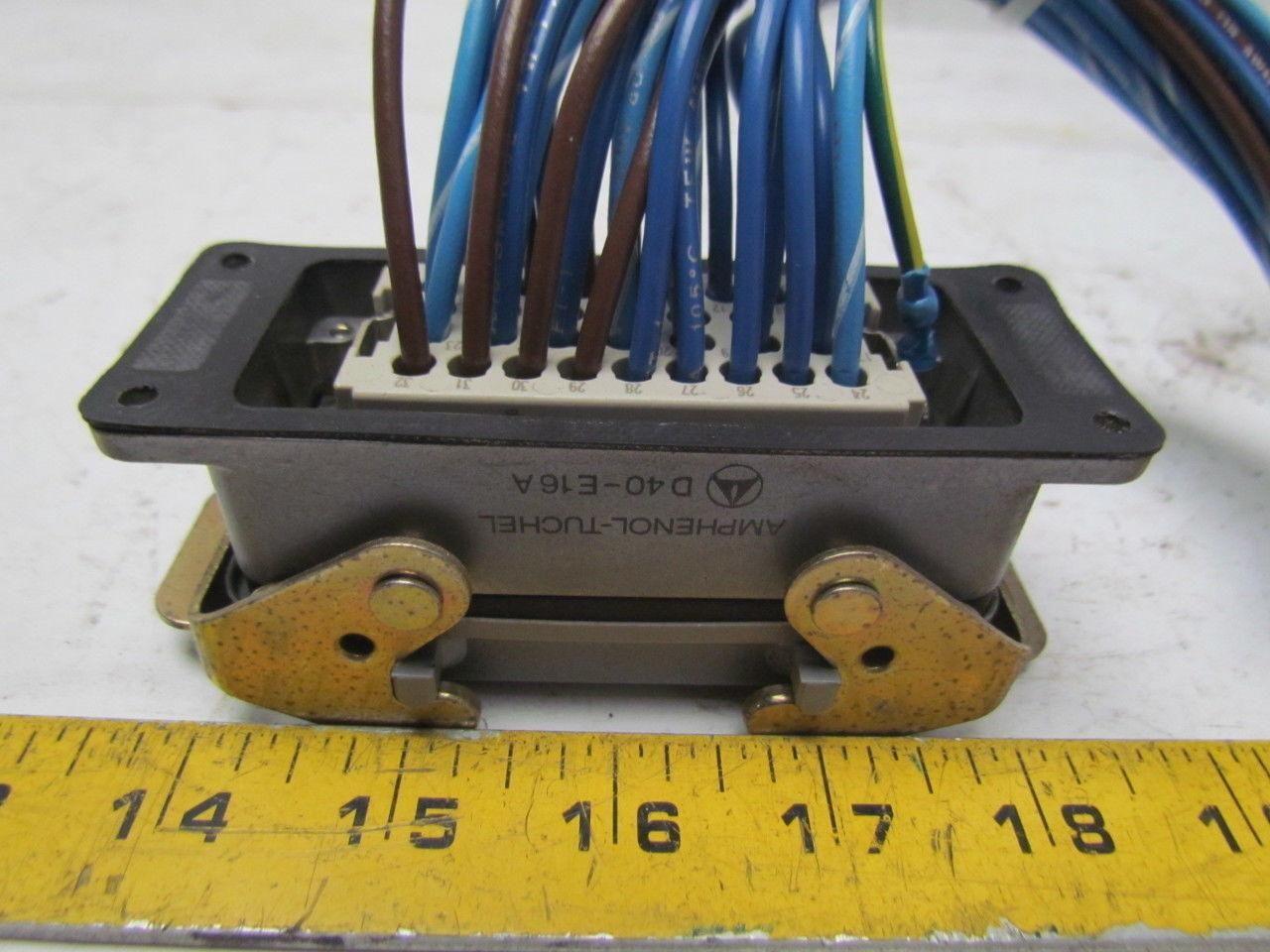 Amphenol-Tuchel D40-E16A Thermocouple Connector