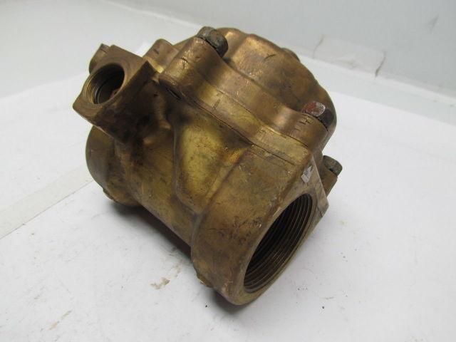ASCO 8220G031 2-way Brass Solenoid Valve 2"npt No Coil