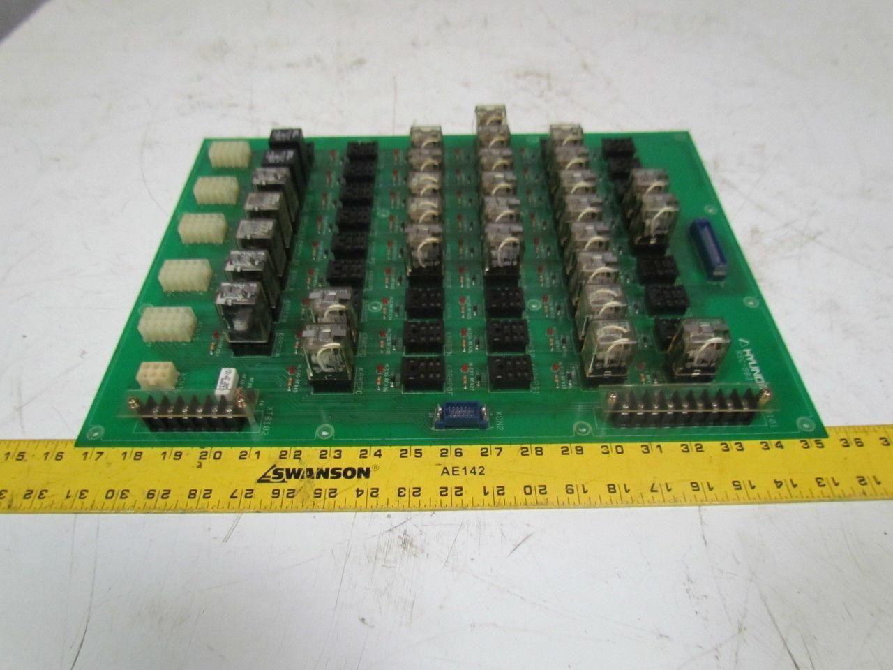 Hyundai RSC-503-3 Relay Circuit Board Hyundai CNC Lathe HIT15S