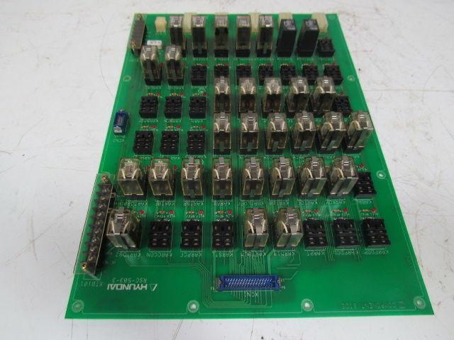 Hyundai RSC-503-3 Relay Circuit Board Hyundai CNC Lathe HIT15S
