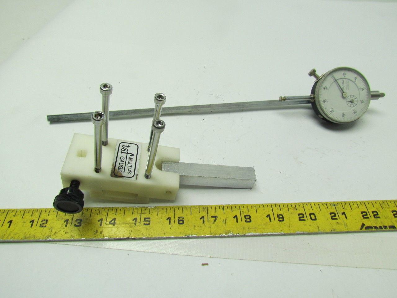 TSF 999-380 MultiGauge Dial Indicator w/Mitutoyo 1" Travel Dial Indicator