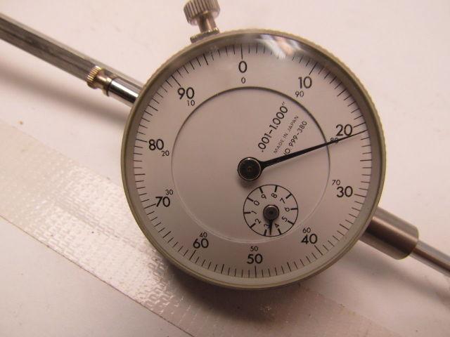 TSF 999-380 MultiGauge Dial Indicator w/Mitutoyo 1" Travel Dial Indicator