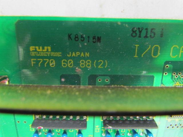 Fuji Electronic F770 60 88 (2) I/O Card Injection Moulding VT2-DIDO