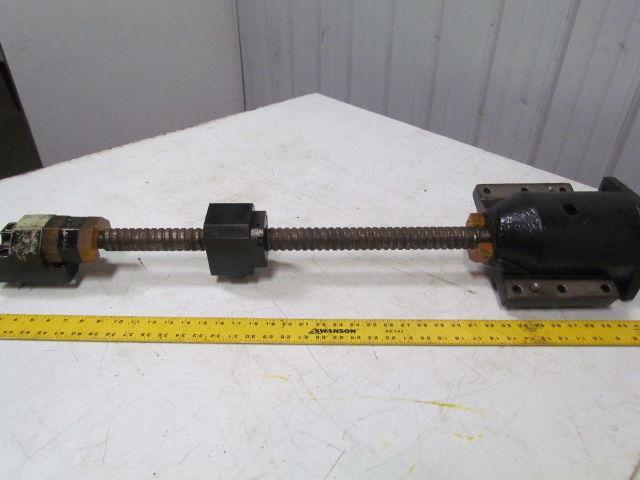 Hyundai HIT-15S CNC Lathe 41" Z Axis Ball Screw Assembly