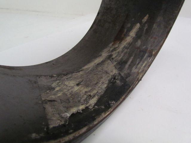 Mega-T 15"X6"X11-1/4" Press On Solid Rubber Smooth Forklift Tire Wheel