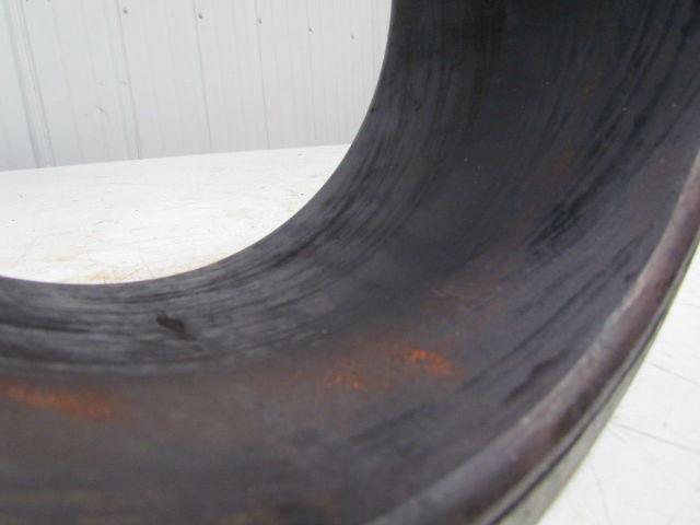 Bearcat 15"X7"X11-1/4" Press On Solid Rubber Smooth Forklift Tire Wheel