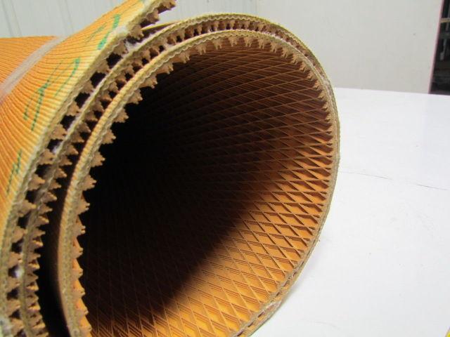 2-Ply diamond top incline conveyor belt 48"x56" 9/32" thick