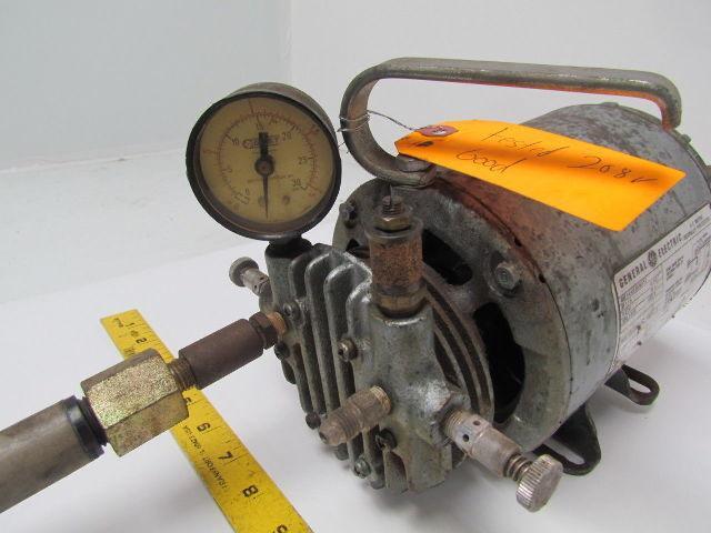 Gast Pump Vacuum/Air With GE 1/6HP 220V 50HZ 1PH 1425RPM motor