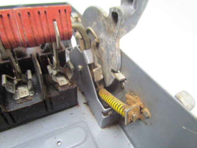 Square D A85341 Ser.A1 Fused single throw safety switch disconnect 30A 600V