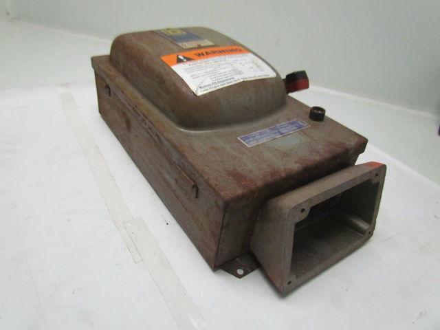 Square D H362AWC Ser D1 60amp 600VAC Fusible Disconnect Safety Switch