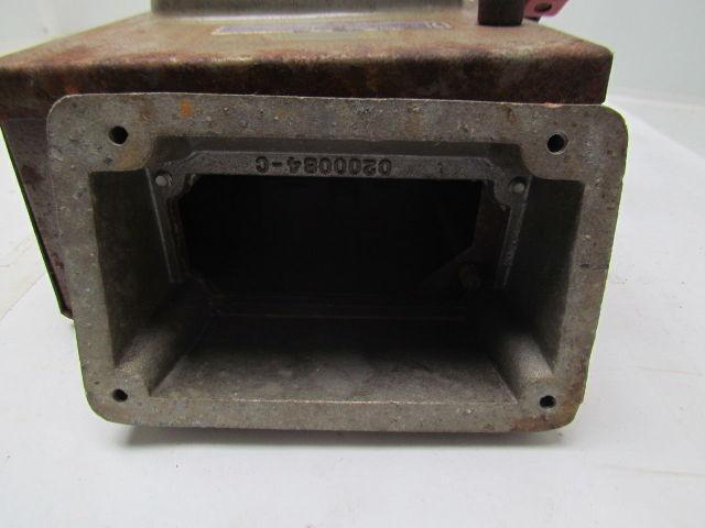 Square D H362AWC Ser D1 60amp 600VAC Fusible Disconnect Safety Switch