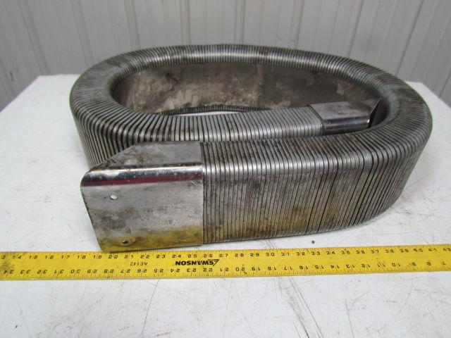 3" x 6" ID x 6' Steel Enclosed Wireway / Cable Hose Carrier
