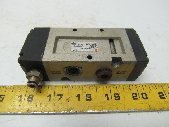 SMC NVFA5120-02N Piloted Air Control Valve Body Ported 4-Way 2 Position 5 Ports