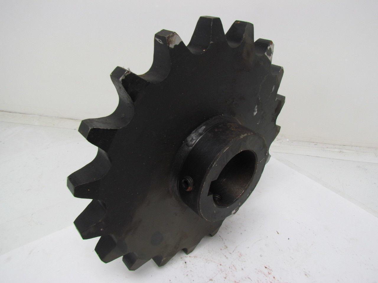 Martin 160B19 Steel Sprocket #160 2" Pitch Type C Hub 2-15/16" Bore 19Tooth